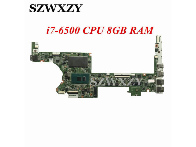 DAY0DDMBAE0 For X360 13-4000 G2 Series Laptop Motherboard With SR2EZ i7-6500u CPU 8GB RAM