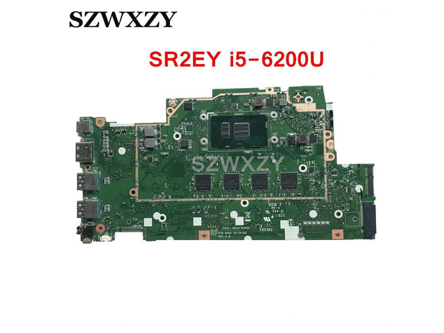 NBG7W1100P For R5-471T Laptop Motherboard P4HCJ PEV:2.0 NB. G7W11.00P With SR2EY i5-6200U 2.3Ghz CPU 8GB RAM