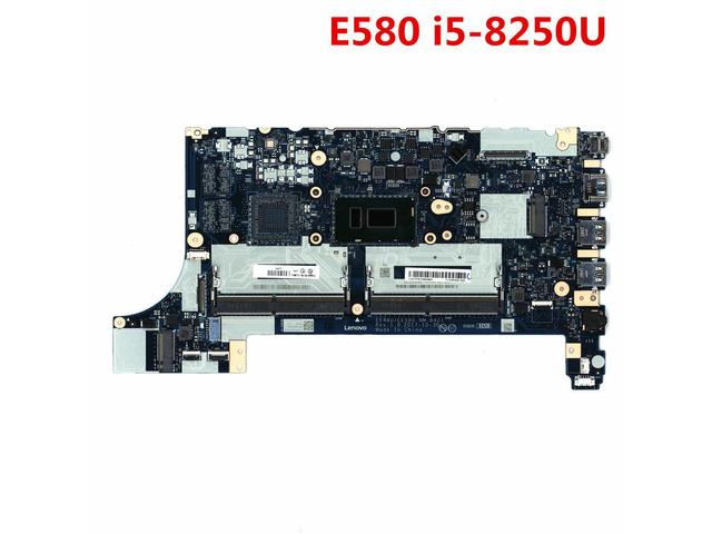 For E580 Laptop Motherboard 01LW914 EE480/EE580 NM-B421 DDR4 i5-8250U CPU