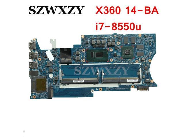 For Pavilion X360 14-BA Laptop Motherboard 17817-1 939382-601 939382-001 SR3LC i7-8550U CPU 940MX/4GB