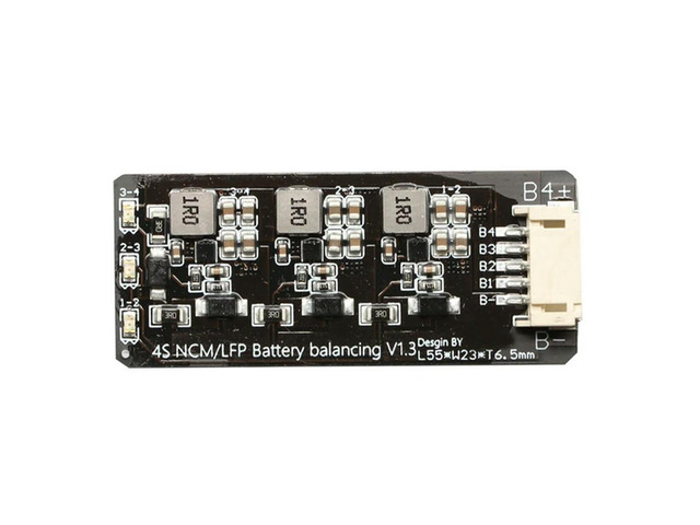 4S Li-Ion Lipo Lifepo4 LFP Active Equalizer Balancer BMS 1.2A Balance Energy Transfer Board