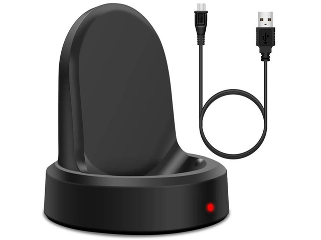 Wireless Charging Dock Charger Cradle For Gear S3 Smart Watch