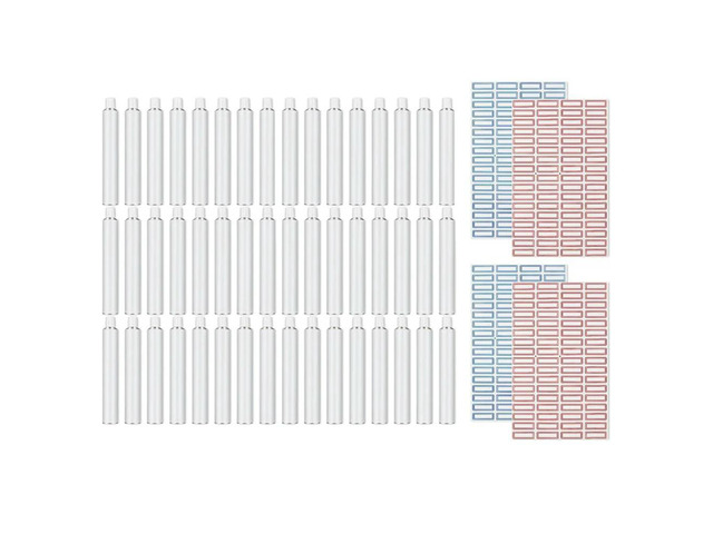 48 Pcs Empty Aluminum Paint Tubes 20Ml For Making Paint And Store Remaining Paint Acrylic Oil With 4 Label