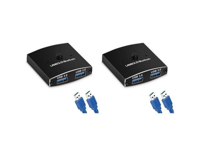 Photos - Mini Oven 2X USB 3.0 Switch Selector KVM Switch 5Gbps 2 In 1 Out USB Switch Two-Way
