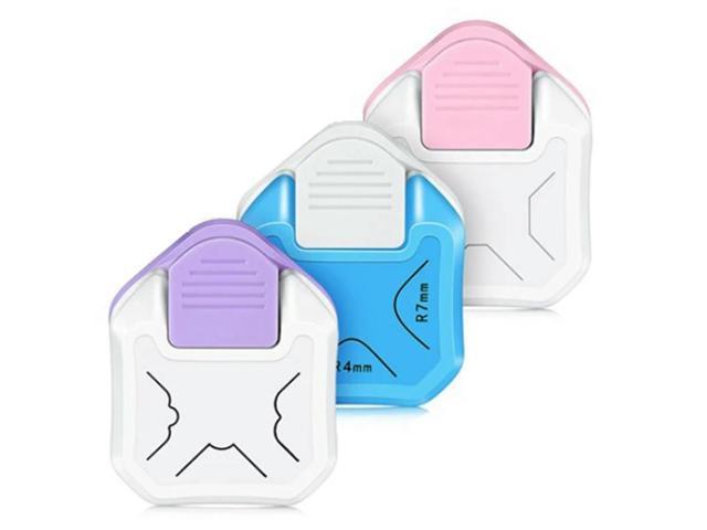 Photos - Mini Oven 3Pcs Corner Rounder Paper Punch In 3 Styles 4/7/10Mm 3 In 1 Corner Cutter