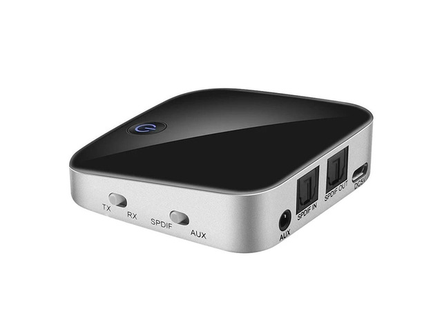 BTI-029 Bluetooth 5.0 Adapter 2 in 1 Bluetooth Transmitter 3.5mm AUX SPDIF Audio Receiver for Headphone Speaker