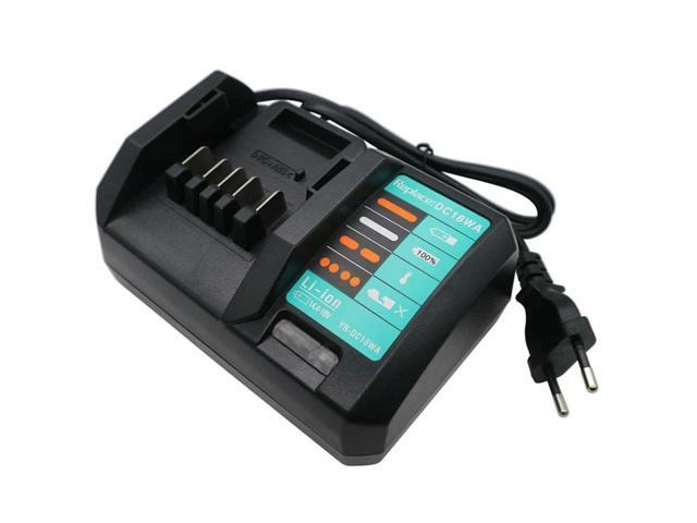 14.4V-18V Charger DC18WA for Maktec MAKITA DC18SG DC1851 BL1813G BL1415G BL1815G BL1413G UH522D UM167D UR180D(EU Plug)