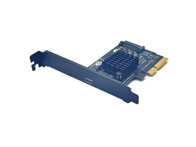 Photos - Mini Oven USB 3.2 PCI Express Expansion Card PCI-E 4X To USB3.2 Gen2 X2 Type-C 20Gbp