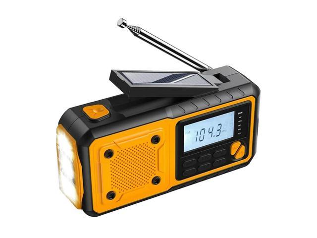 Photos - Mini Oven Emergency Solar Hand Crank Radio With 4000Mah Rechargeable Phone Charger,