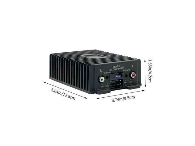 Photos - Mini Oven 4-Channel 50W Car Audio Amplifier Mini Digital Sound Amplifier with Superb