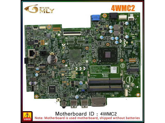 For Motherboard 14050-1 DVXTH 3PYWR 2F64W 04WMC2 6H91J A8-7410 motherboard for Inspiron 24 3455 22 3265