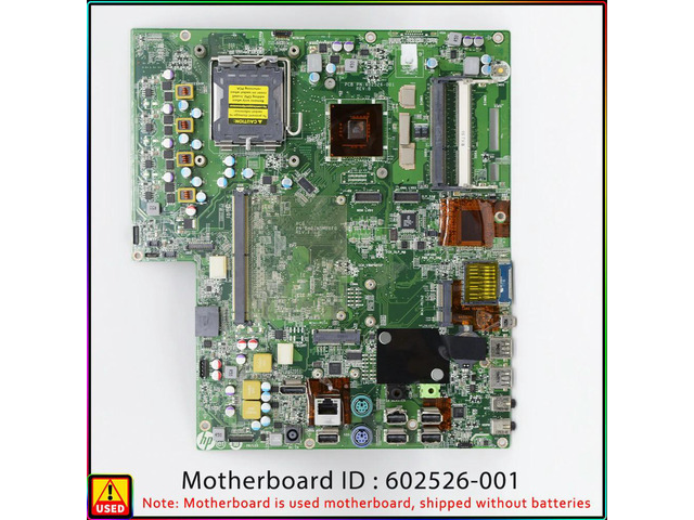 FOR 6000 Pro All in One Motherboard LGA 775 Ddr3 Micro-atx P/n 602526-001