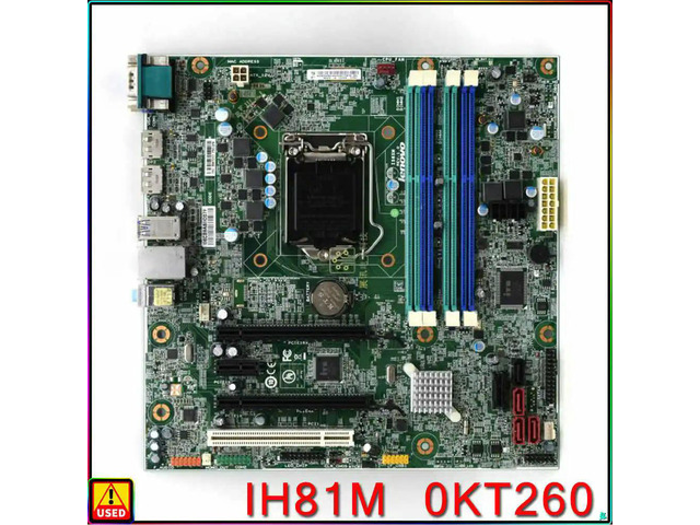 Working FOR M93 M93P Q87 Motherboard 0KT277 0KT260 0KT259 IH81M 0KT260