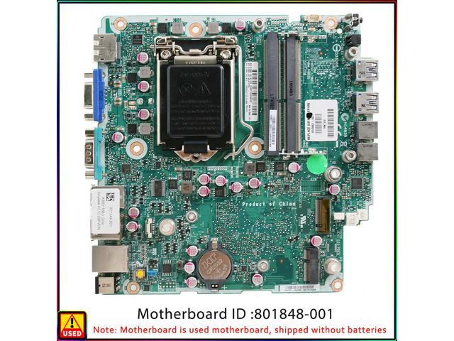 FOR ProDesk 400 G2 801848-001 LGA 1151 DDR4 SDRAM Mini Desktop Motherboard
