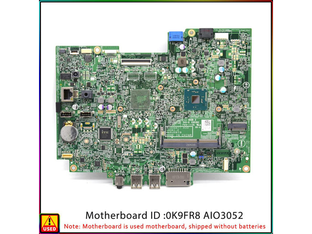 FOR AIO 3452 20-3052 Motherboard 0K9FR8 AIO3052 M6RVR DDR3 95% TESTED