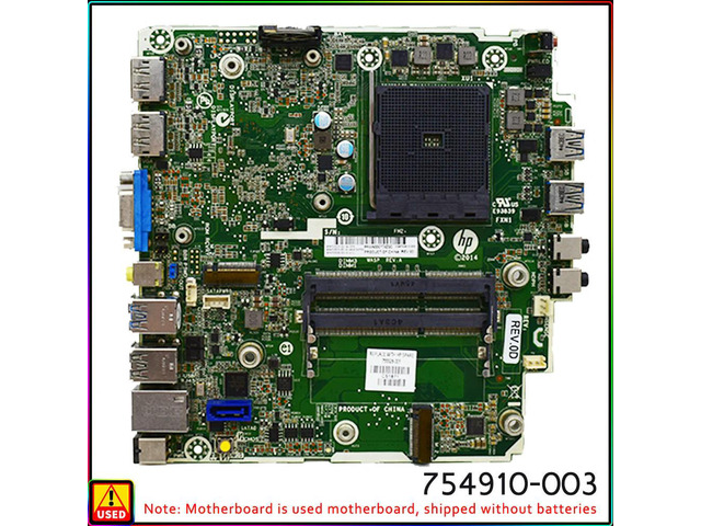 For 705 G1 DM Notebook motherboard 754910-003 755528-001 FM2+ slot motherboard
