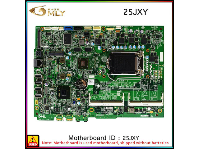CN-025JXY 25JXY For Optiplex 3011 AIO PC Desktop System Motherboard 025JXY 48.3KD01.011 test OK