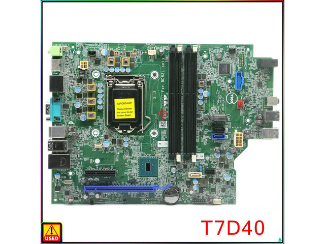 For 5040 Small Form Factor DDR3 16G Series Chipset Q170 Socket LGA1151 Desktop Motherboard T7D40 0T7D40 CN-0T7D40