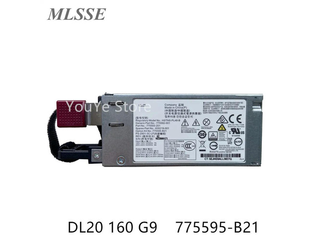 For DL20 160 G9 900W Power Supply 775595-B21 775592-001 775593-002 830219-001 HSTNS-PL48 B