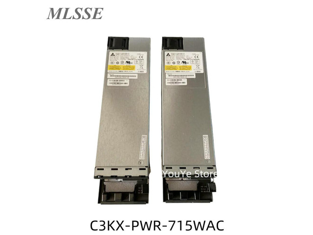 715W C3KX-PWR-715WAC For Catalyst 3560X / 3750X Switches Power Supply