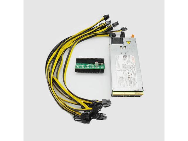 1400W DPS-1200MB A D1200E-S0 1400W ATX Mining Bitcoin Power Supply High Efficiency For Ethereum ETH S9 S7 L3 GPU