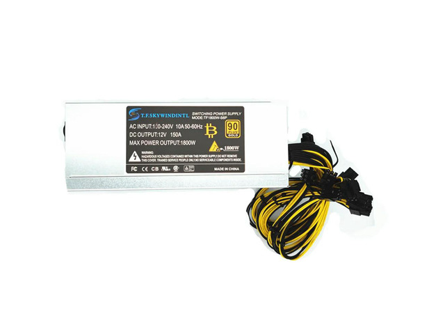 1800W Switching Mining Power Supply Antminer Power Supply Unit 1800W PSU For Bitcoin Miner Pc Power Supply 6pin Asic Bitmain