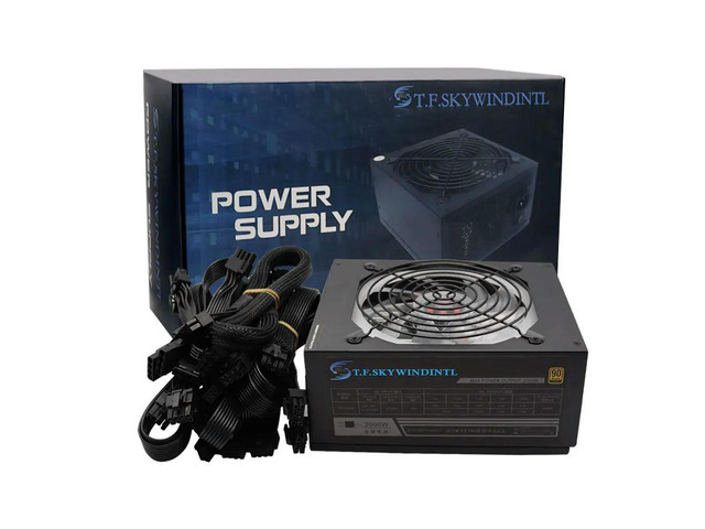 Colorful Full Module Power Supply ETH ATX Mining Power Supply 2000W Bitcoin Miner Support 6 Display Cards GPU For Mining Rig