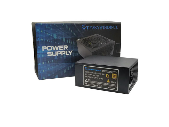 Full Modular 1800W GPU Mining Power Supply 2000W 1800w Psu Ethereum Miner Atx Mining Power Supply 110v 220v