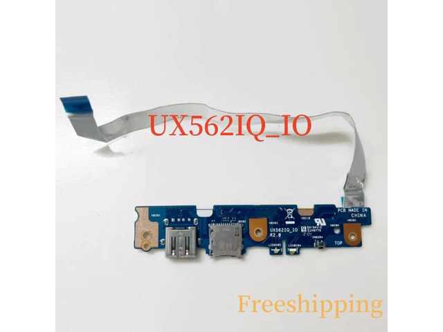 UX562IQ For ZenBook Flip 15 UX562IA UX562IQ_IO UX562F Q526F USB BOARD WITH FLEX CABLE 100% Tested Fully Work