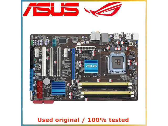 For P43 For P5QL PRO Computer Motherboard LGA 775 DDR2 16G Desktop Mainboard SATA II PCI-E 2.0 X16