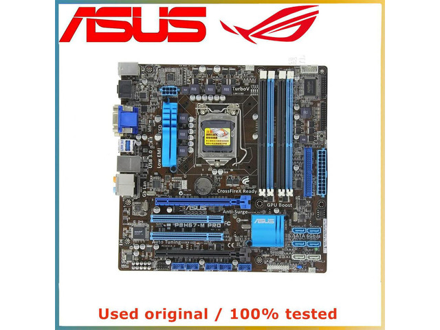 For P8H67-M PRO Computer Motherboard LGA 1155 DDR3 32G For H67 P8H67 Desktop Mainboard SATA III PCI-E 3.0 X16