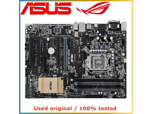 For B150-PLUS D3 Motherboard LGA 1151 DDR3 32G For B150 Desktop Mainboard SATA III PCI-E 3.0 X16