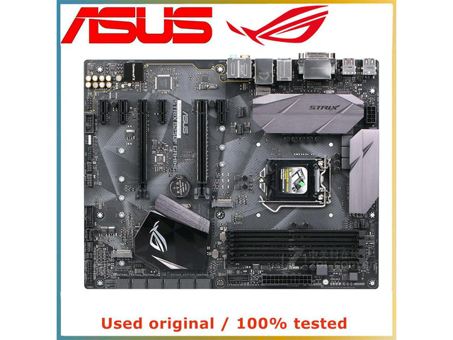 B250-F For ROG STRIX B250F GAMING Computer Motherboard LGA 1151 DDR4 64G For B250 Desktop Mainboard PCI-E 3.0 X16