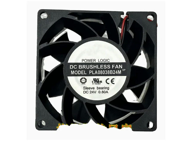 Fan POWER LOGIC PLA08038B24M 24V 0.80A