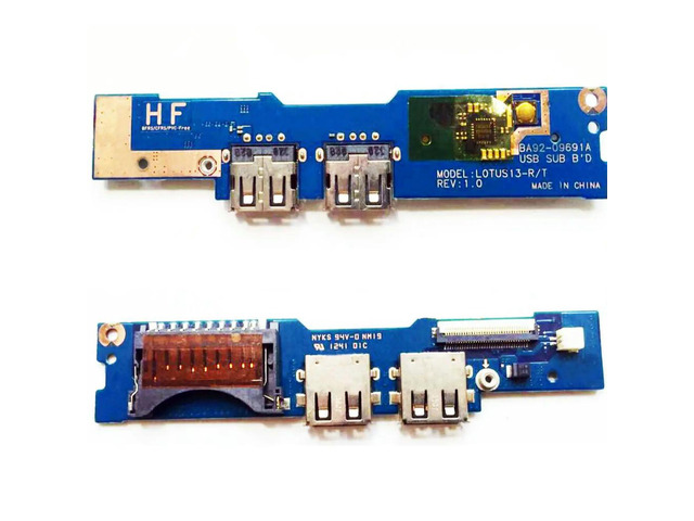 Genuine USB Card Reader Board BA92-09691A LOTUS13-R/T FOR NP530U3B NP530U3C 535U3C 532U3C 540U3C