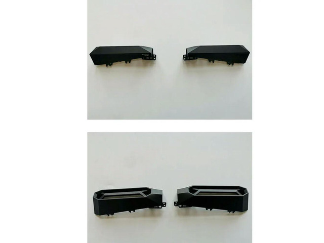 For 15-DK Series TPN-C141 Left + Right Hinge Cover Air Outlet L56911-001