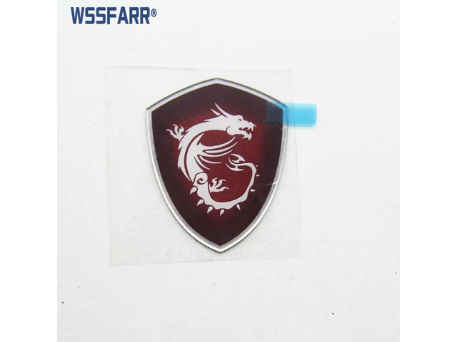 LOGO metal stickers Red for GE62 GT72 GT72S GT80 PE72 GE72 GL62 GP62 GS60 GS70 WS60.....
