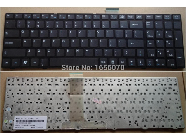 Genuine Laptop US replacement keyboard for CR61 MS16GB MS16GA GX60 CX70 CX61