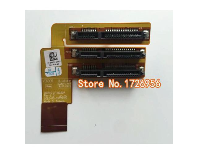 For M18x R2 HDD Molex SATA Hard Disk Drive Interposer Connector M9T51 0M9T51 QBR10 LF-8323P