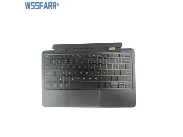 Keyboard with Docking Station for Latitude 11 5175 5179 K12M T54KN Laptop Bottom Cover Base