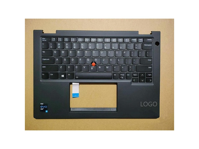 For X13 YOGA Gen2 WLAN version Replacemen Laptop Accessories Palmrest And Keyboard Black US