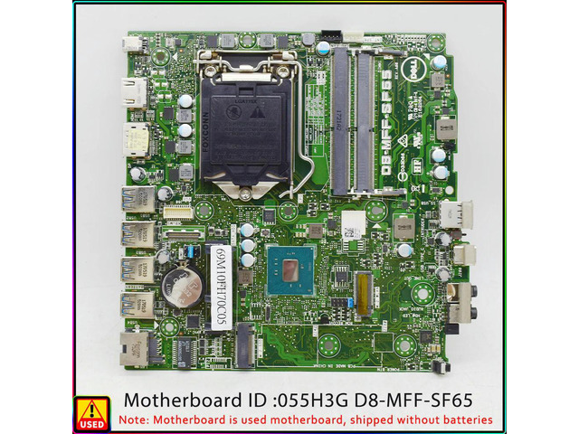 FOR CN-55H3G For OptiPlex 5050M 7050M 55H3G D8-MFF-SF65 LGA1151Motherboard CN-55H3G 055H3G D8-MFF-SF65