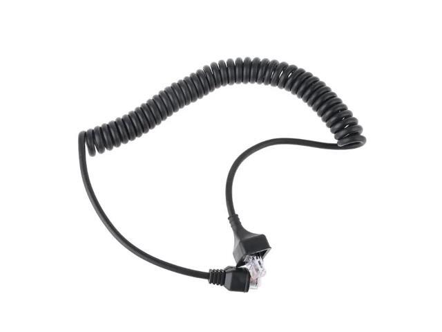 8 Pin Replacement Mic Cable Microphone Cord for KMC-30 Kenwood TK-863 TK-863G TK-868 TK-880 TK-762 TK-880 TK-980 Walkie Talkie R