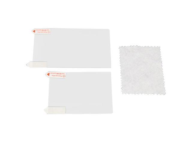 Top LCD Screen Protector+Bottom PET Clear Full Cover Protective Film Guard for Nintendo 3DS XL/LL 3DSXL/3DSLL