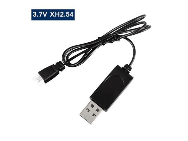 3.7V USB Charging Cable XH2.54 Plug Lithium Charger with indicator light for RC Aircraft Helicopter Toys Accessories