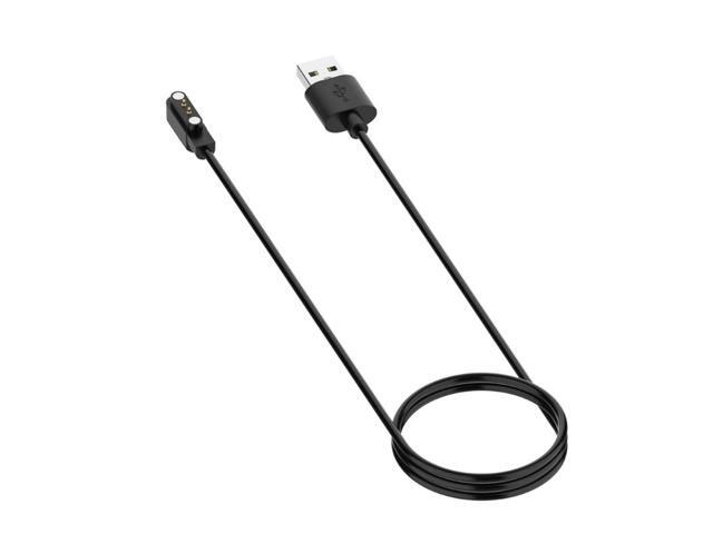 100cm USB Charger for Haylou Solar LS05 Fast Charging Cable Cradle Dock Power Adapter Smart Watch Accessories