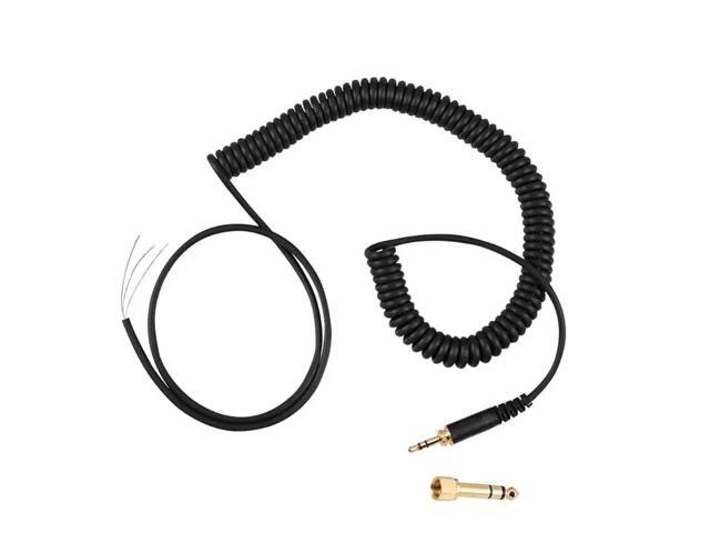 Replacement Spring Cable Cord Wire Plug for Beyerdynamic DT 770 770Pro 990 990Pro Headphone Accessories