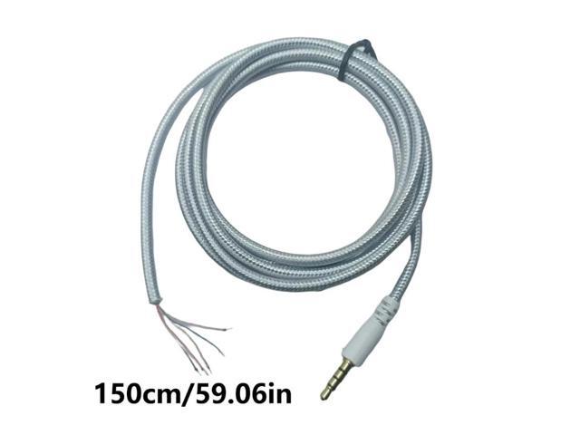 Repairing Repair Replacement audio Aux Cable for Hyper X Cloud II Core Pro Cloudx -Stinger Revolver S Wired Gaming Headset