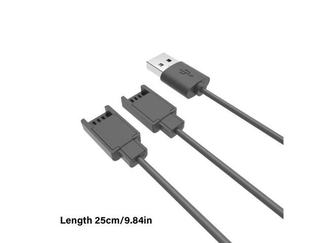 Charger Cable for Joycon Controller 2 in 1 Joy pad Charging Cable for Nintendo Switch/ Switch Oled 2.5m Portable Charger Cable