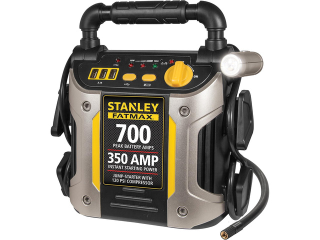 Stanley J7CS 700 Amp Jump Starter with Compressor